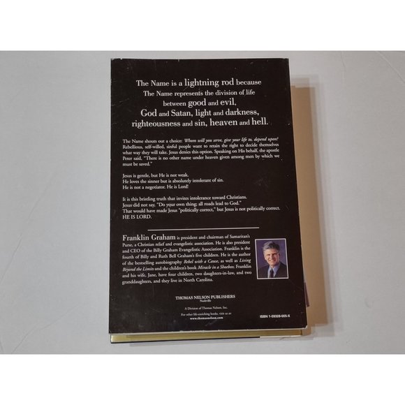 Religious Christian 3 Book Set Joel Osteen Vicki Courtney Franklin Graham Christ - Picture 5 of 5